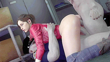 Claire Redfield Sensual no BlueLight - Favorita dos Fãs de Resident Evil 2