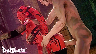 Sith Sexy Darth Talon se Masturbando no Universo Star Wars