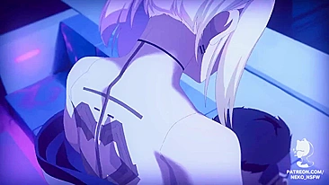 David Martinez e Lucy Nekololisama em Cyberpunk Edgerunners Sacana