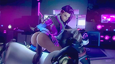Libere a Fera Interior com Aventura Hentai de Doomfist e Sombra