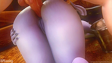 Assista Agora ao Hentai Pornô de Draenei Spluckytama em Warcraft!