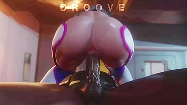 Aventura Safada de D.Va - Vídeo Hentai Pornô Overwatch