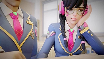A Aventura Mágica e Gostosa da D.Va - Fanfic de Overwatch