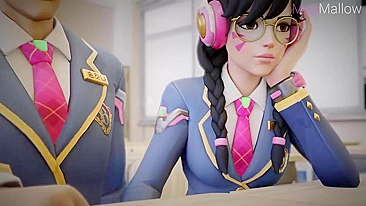 A Aventura Mágica e Gostosa da D.Va - Fanfic de Overwatch