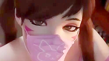 Popularidade da D.Va no Overwatch Aumenta Demanda por Vídeos Hentai Pornô