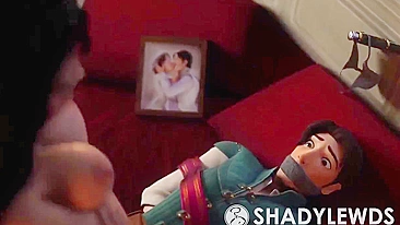 Desejos Secretos de Mãe Gothel Realizados por Flynn Rider em Enrolados