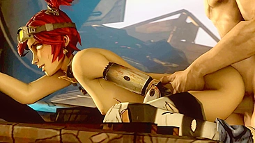 Vídeo Pornô Hentai - Gaige Gata Gorda de Borderlands