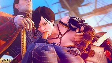 The Witcher 3 - Bolo Delícia da Fringilla Vigo - Paródia Hentai Pornô