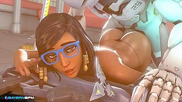 Aventura Hentai Estilo Bayern de Genji e Pharah