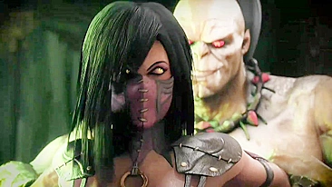 Goro e Mileena de Mortal Kombat na Putaria em Vídeo Hentai Pornô NSFW