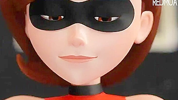 As Aventuras Hentai Incríveis da Helen Parr - Desejos Secretos de uma Super-Heroína Madura