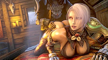 Ivy Valentine Sexy de Soul Calibur na Safadeza em Novo Vídeo Hentai Pornô!