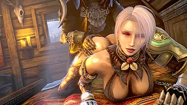 Ivy Valentine Sexy de Soul Calibur na Safadeza em Novo Vídeo Hentai Pornô!