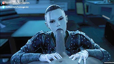 Vídeo Pornô Hentai - Jack Tomoganim de Mass Effect - Uma Foda Sci-Fi Sexy