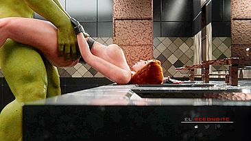 Libere o Herói Interior com Hentai - Hulk e Viúva Negra no El-Recondite Marvel