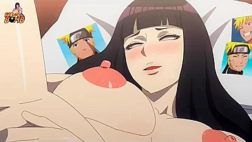 Desejos Secretos de Naruto - Melhorias Cibernéticas de Hyuuga Hinata Expostas!