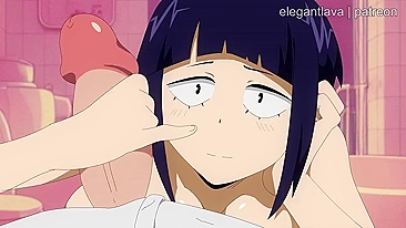 Jirou Kyouka de My Hero Academia em Lava Elegante - Paródia Hentai