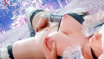 Caçando Kirin com Acessórios Exclusivos de Monster Hunter World