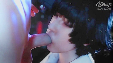 Senhora Diabolicamente Sexy Enfeitiça com Seus Gemidos