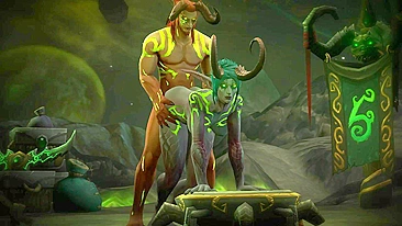 Warcraft XXX - A Aventura Sexy de Lelith e Kredis