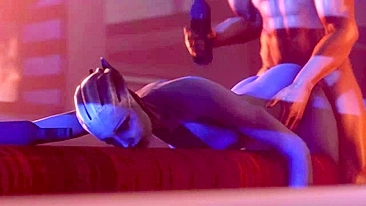 Vídeo Pornô da Liara T'Soni Gordinha de Mass Effect