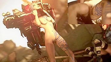 Aventura de Maya Fatcat em Borderlands - Paródia Hentai Pornô