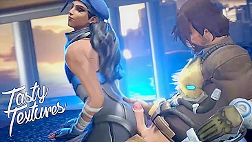McCree e Ana do Overwatch Mandam Ver em 'Nossas Texturas Deliciosas'
