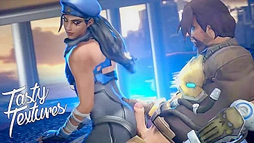 McCree e Ana do Overwatch Mandam Ver em 'Nossas Texturas Deliciosas'