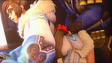 Hentai Pornô de Overwatch - O Trabalho de Pintura 1kms de Mei
