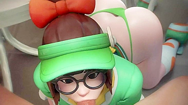 Libere a Fera - Cosplay Sexy da Mei em Overwatch