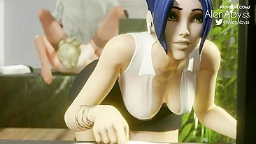 Abismo da Mercy de Overwatch - Paródia Pornô Satírica e Sensual