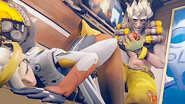 Mercy e Junkrat de Overwatch em Vídeo Pornô Safado e Quente