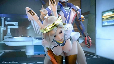 Mercy e Soldier 76 Ficam Íntimos em Overwatch