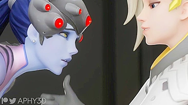 Libere Sua Fera com a Aventura Afrodisíaca Quente de Mercy e Widowmaker em Overwatch