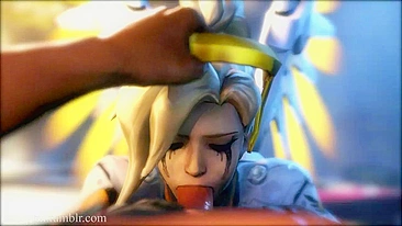 Vídeo Pornô Hentai Overwatch - Mercy Safada no FM