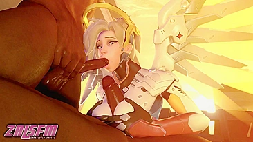 Nova Fantasia de Cosplay de Mercy em Overwatch Deixa Fãs de Boca Aberta