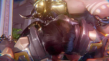 Hentai Overwatch - Pharah e Doomfist no Gifdoozer