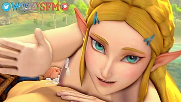 Aventura Molhada e Selvagem da Princesa Zelda - A Lenda de Zelda