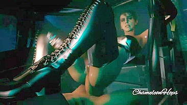 MGS5: Segredo de Quiet revelado - paródia pornô hentai