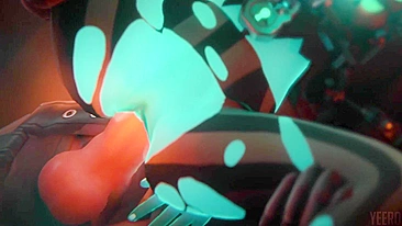 Reaper e Tracer em Cena de Sexo Quente no Overwatch