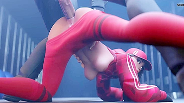 Ruby Gifdoozer - Vídeo Pornô Hentai Inspirado em Fortnite