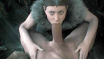 Veja o sacrifício sexual de Senua em Hellblade - Edição pornô