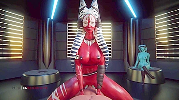 Escapada Elusiva de Shaak Ti e Aayla Secura em Star Wars