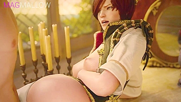 Shani Magmallow de The Witcher - Um Vídeo Pornô Hentai Quente