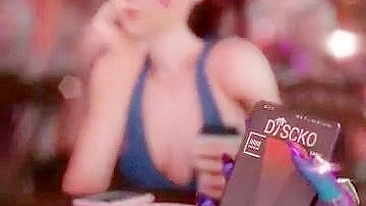 Hentai Pornô: Sombra e D.Va DiskoA no Overwatch