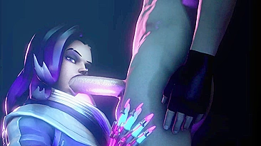 Sombra de Overwatch fode com Tracer