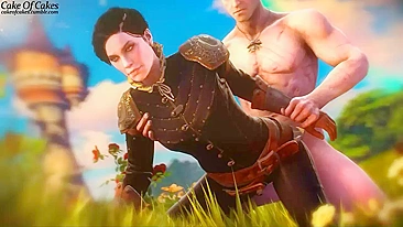 Guloseima doce de Geralt - Aventura hentai quente com Sylvia e Anna