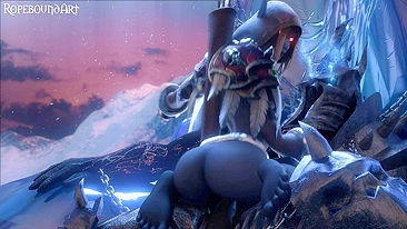 Sylvanas Windrunner Amarrada em Pornô Art de Warcraft