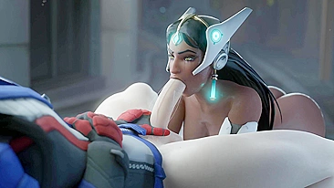 Symmetra - Afrodisíaco em Pornô 3D de Overwatch
