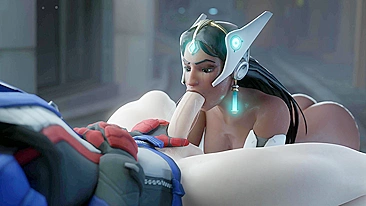 Symmetra - Afrodisíaco em Pornô 3D de Overwatch